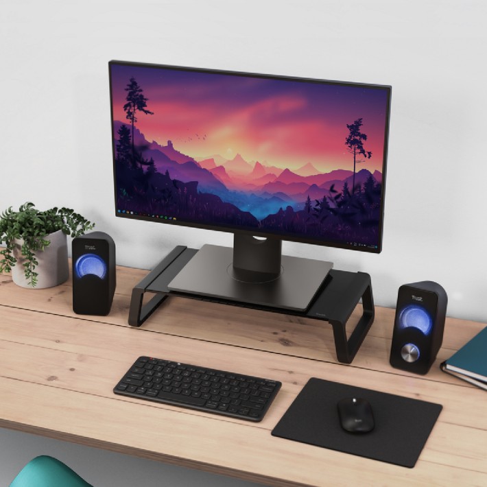 Supporto per Monitor - Trust Monta - in Vetro...