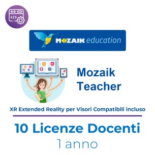 Mozaik TEACHER – Kit 10 Licenze Utente/Docente -...
