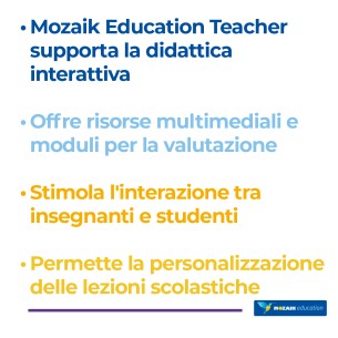 Mozaik TEACHER – Licenza Utente/Docente - Abbonamento 7... 2