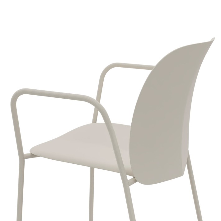 Sedia con Braccioli Mentha Green in...