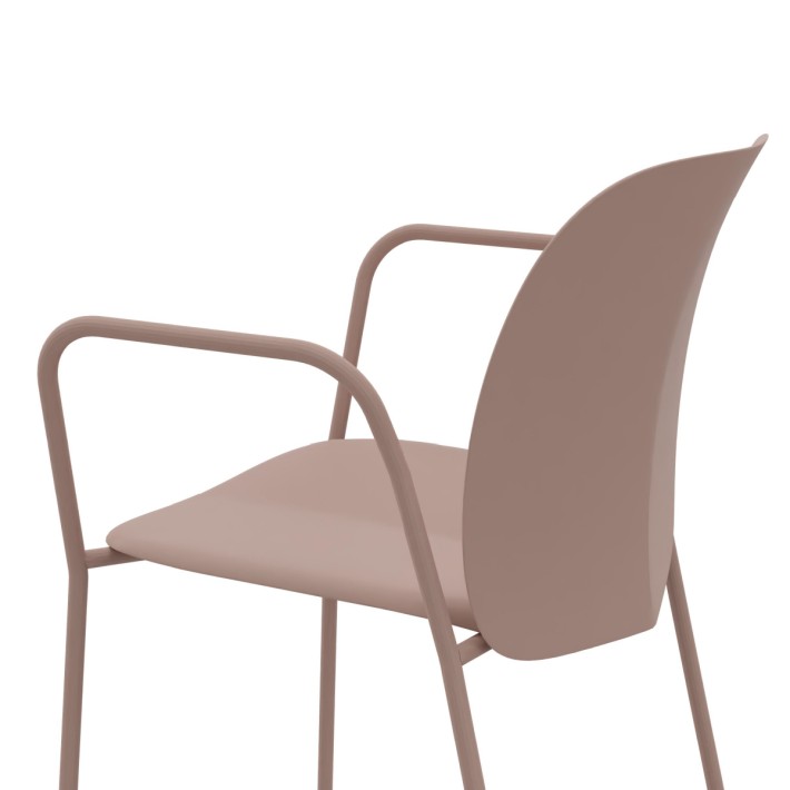 Sedia con Braccioli Mentha Green in...