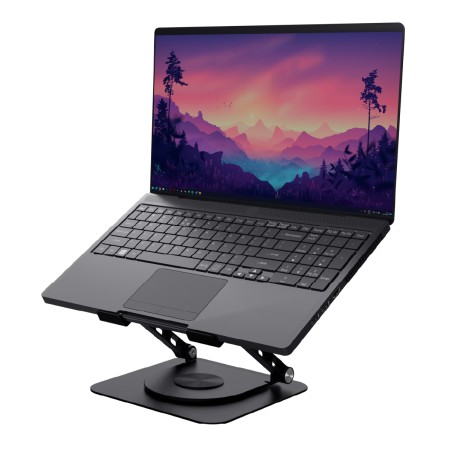 Supporto per Laptop 16" - Trust Zeff - in Metallo - Nero