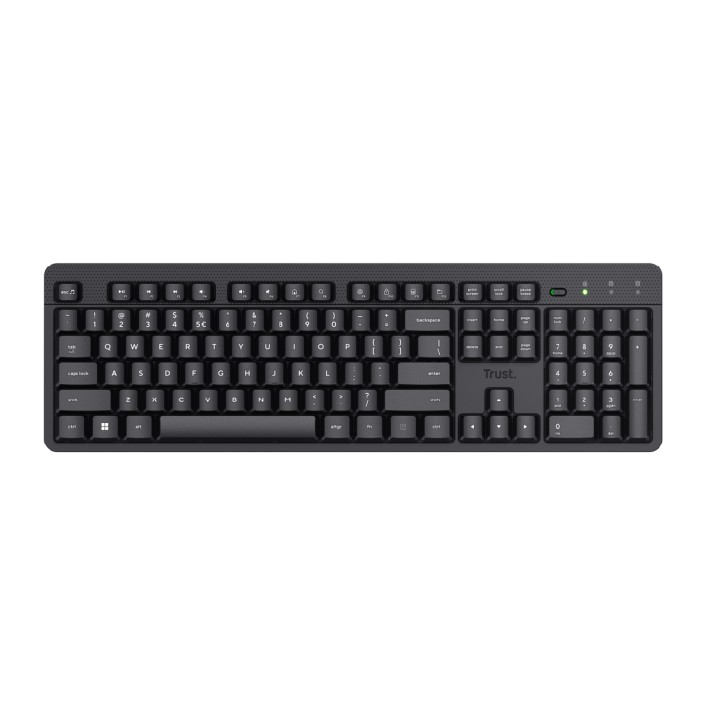Tastiera IT - Trust Ody II - Wireless Silent -...