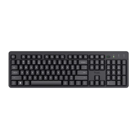 Tastiera IT - Trust Ody II - Wireless Silent - Nero