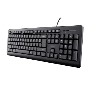 Tastiera IT - Trust TK-150 - Wired Silent - Nero