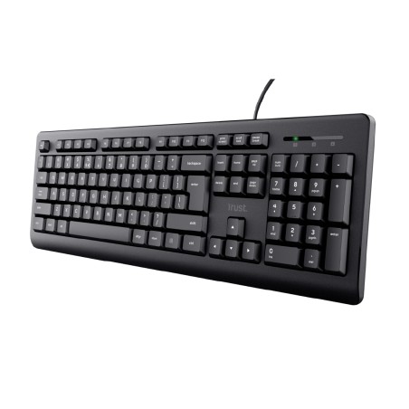 Tastiera IT - Trust TK-150 - Wired Silent - Nero