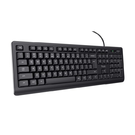 Tastiera IT - Trust TK-150 - Wired Silent - Nero