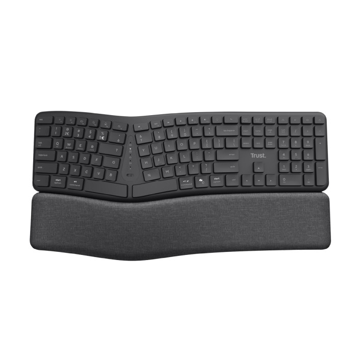 Tastiera IT - Trust Keyra - Ergonomica...