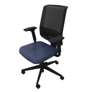 Sedia Operativa Reply Air su Ruote - Colore Sedile Dark...