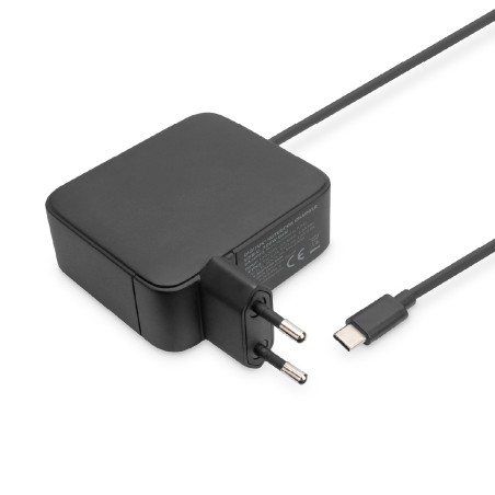 Caricatore per Notebook USB C - 100 W - Tecnologia GaN - con Cavo - Nero