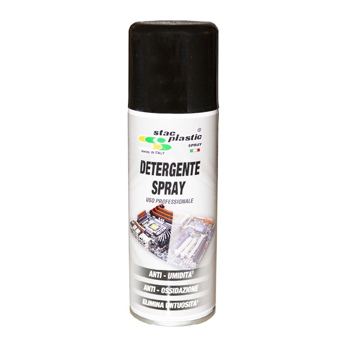 Spray Detergente - per Contatti Anti Ossidazione e Umidità - non Oleoso - 200 ml