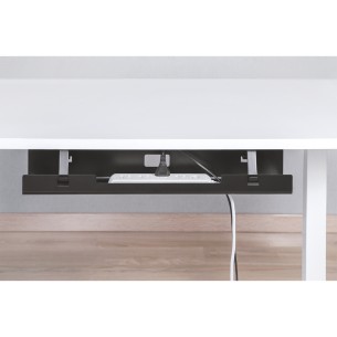 Supporto per Prese Multiple e Cavi - da Tavolo - Installazione Sottopiano 2