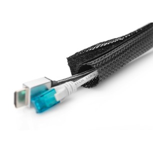 Tubo per Cavi - Flessibile - con Chiusura Velcro - 2 m 2