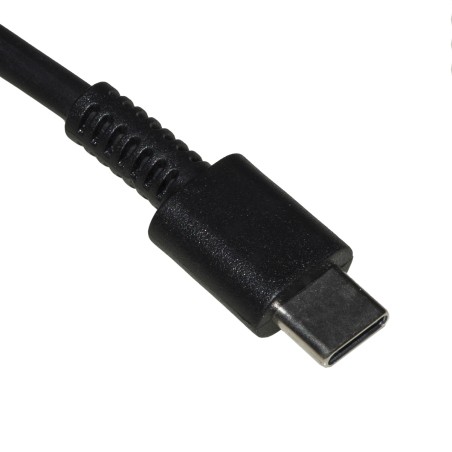 Adattatore di Alimentazione - con Connettore USB C - 65 W - per Notebook, Smartphone, Tablet...