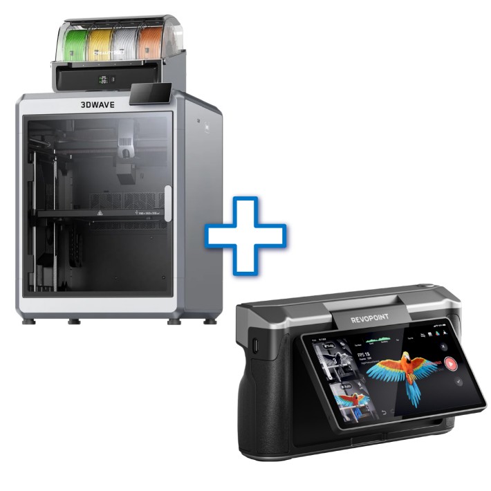 BUNDLE SHAREBOT STAMPANTE 3DWAVE + SCANNER...