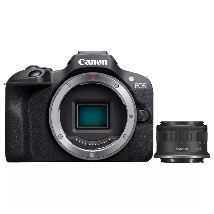 Canon Fotocamera Mirrorless EOS R100 + RF-S 18...