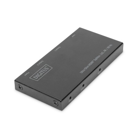 Splitter HDMI - Ultra Slim - 1x2 - 4K/60 Hz - HDR - HDCP 2.2 - 18 GBPS - con Micro Usb Power
