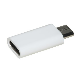 Adattatore - Usb C Femmina - Micro Usb Maschio - Bianco 2