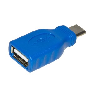 Adattatore - Usb C Maschio - Usb 2.0 Femmina - Blu 2
