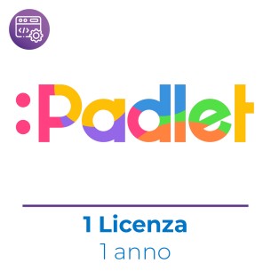 Padlet Pacchetto Scuola - 1 Licenza ( Fascia Prezzo Min 100 licenze prezzo Cad ) - 1 Anno