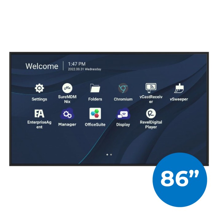 Display di Presentazione 4K da 86" - CDE8630 - Digital Signage