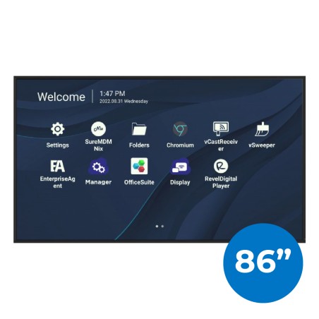 Display di Presentazione 4K da 86" - CDE8630 - Digital Signage