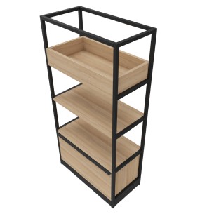 Libreria Combus Modello 3 - Dimensioni 80 x 40 x 163,5 cm...