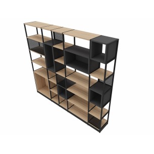 Libreria Combus Modello 1 - Dimensioni 283 x 40 x 239,5...