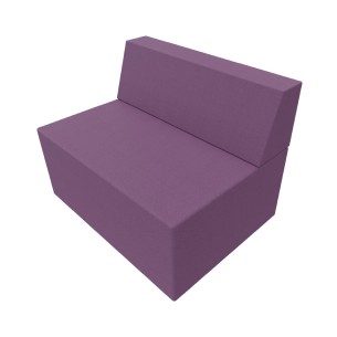 Pouf Jazz in Tessuto Era con Schienale e Base...