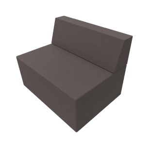 Pouf Jazz in Tessuto Era con Schienale e Base...