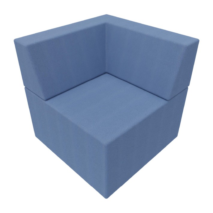 C2100246V02  Pouf Jazz in Tessuto Era Angolare...