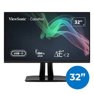 Monitor 32" 4K UHD Pivot Multimediale - VP3256-4K Serie...