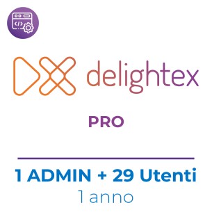 Delightex Licenza Pro Senza Add-Ons 1 Admin + 29...