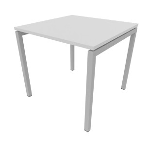 Tavolo Quadrato Nova U in Melaminico - Dimensioni 80 x 80...