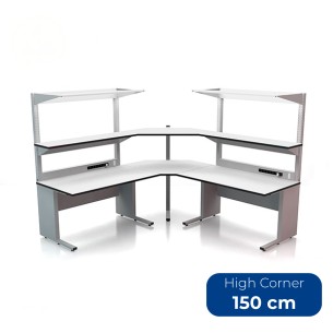 Tavolo Tecnico Corner KE High 1500 in Laminato...