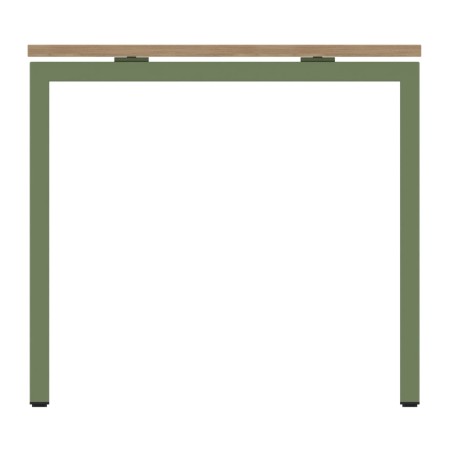 Tavolo Nova U in Melaminico - Dimensioni 160 x 80 x 74 cm – Colore Piano Acacia – Colore...