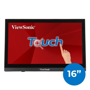 Monitor 16" HD Multimediale - TD1630-3 Serie TD - Touch -...