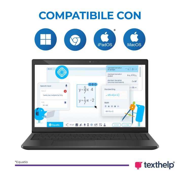 Texthelp - valido per Equatio - 1 anno - per...