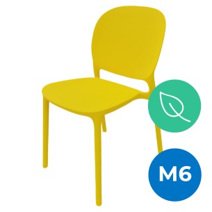 Sedia Hug Go Green con Scocca in Polipropilene - Altezza...