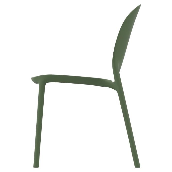 Sedia Hug Go Green con Scocca in Polipropilene...