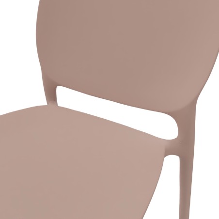 Sedia Hug Go Green con Scocca in Polipropilene - Altezza Seduta 44 cm (M6)   - Colore...