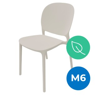 Sedia Hug Go Green con Scocca in Polipropilene - Altezza...