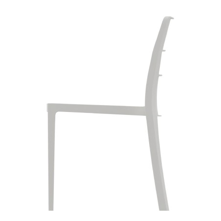 Sedia Sai in Tecnopolimero  - Altezza Seduta 46 cm - Colore Scocca Lino