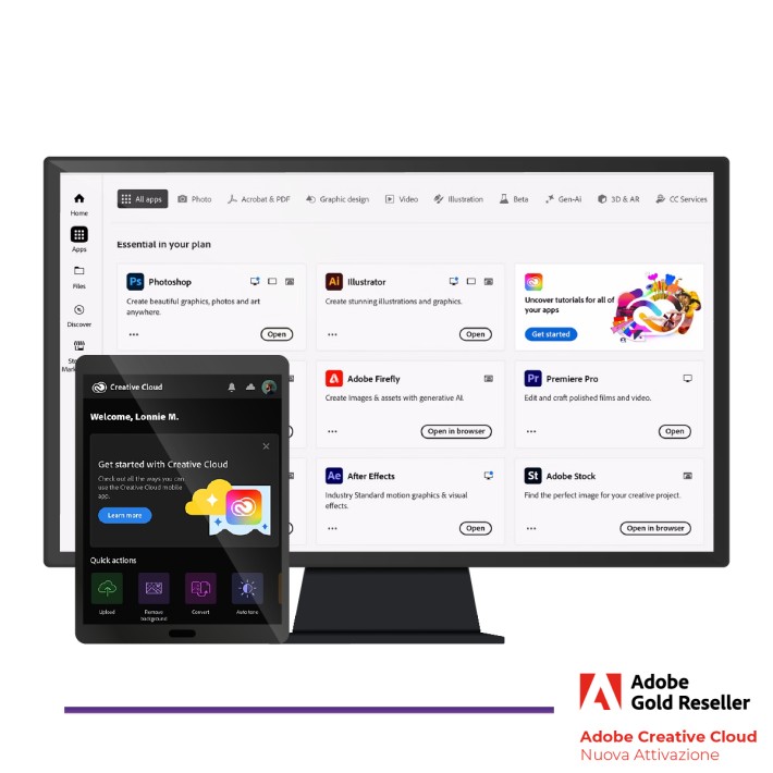 Creative Cloud Enterprise HED per Studenti (Minimo 250 Licenze) - Nuova Attivazione - VIP EDU - Prezzo a Licenza - 1 Anno