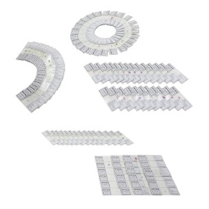 Insieme di 5 kit di vetrini
