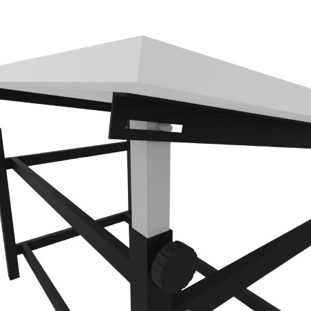Tavolo MINI Architetto Telescopico con Piano in Melaminico - Dimensioni 75 x 105 cm -...