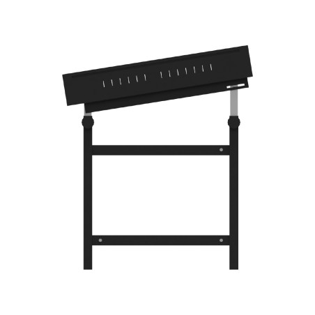 Tavolo Regolabile MINI Archittetto con Piano Luminosos Grapholux - Dimensione Piano 53 x 73...