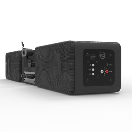 Soundbar preamplificata con webcam e 2 Radio microfoni wireless e funzione ECO - SBU 2R -...