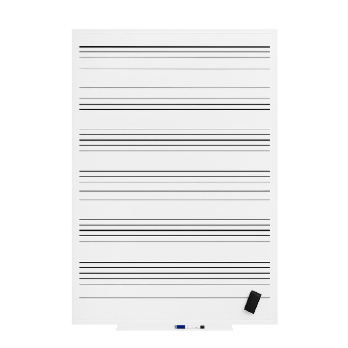 Lavagna Magnetica Music - Foglio Verticale con...