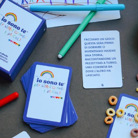 Gioco di Carte "Io Sono Te  Versione Per Bimbi Grandi e Piccoli